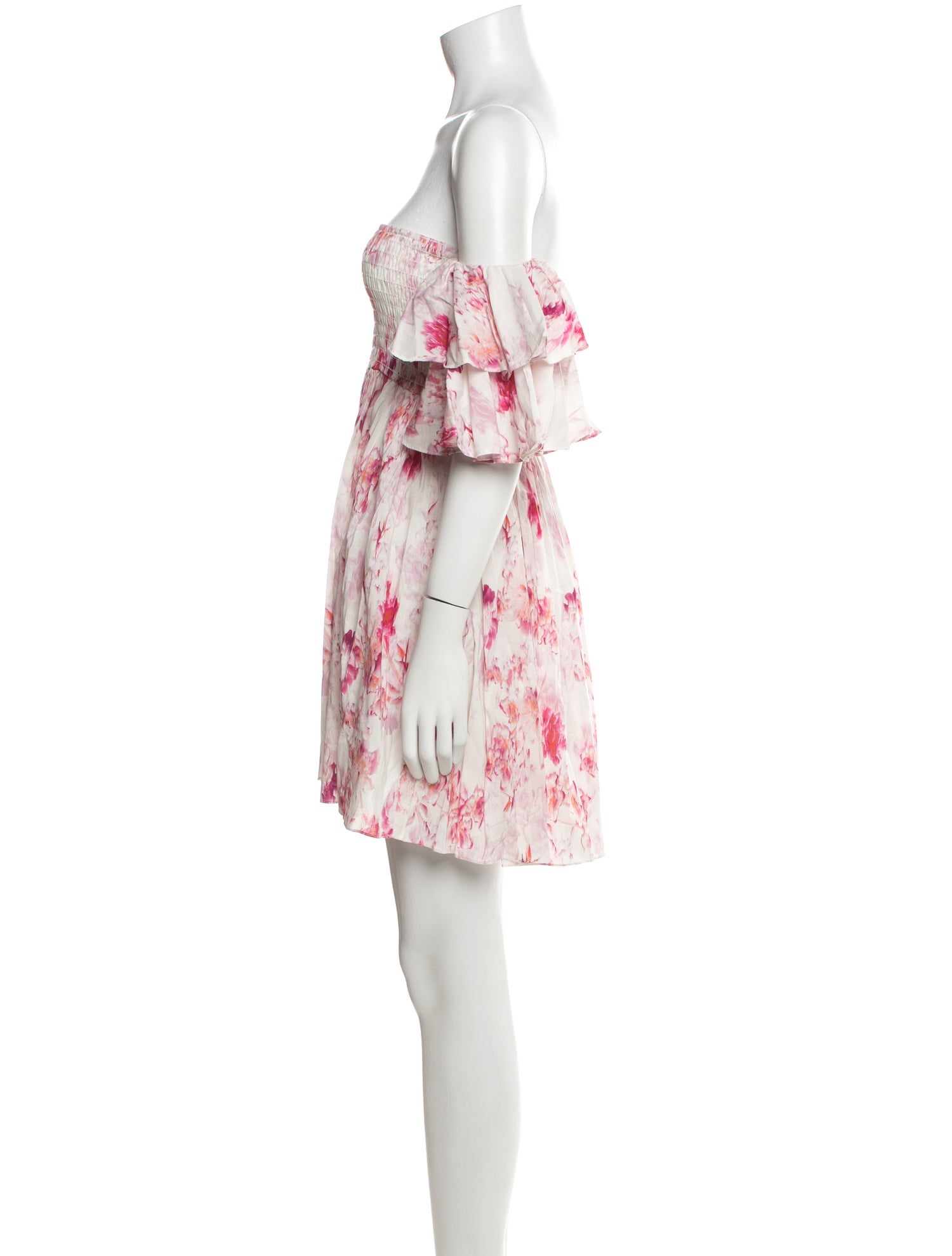 MISA Los Angeles Printed Mini Dress
